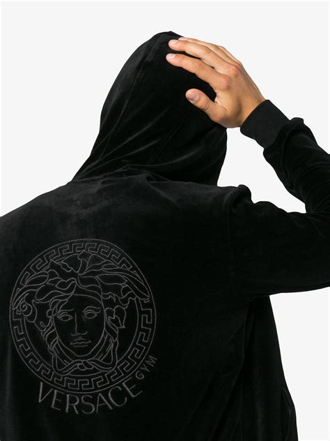 versace jeans hoodie men's|versace sweater for men.